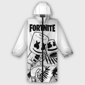 Дождевик унисекс 3D с принтом FORTNITE MARSHMELLO. в городе Новоалтайск,  |  | archetype | fortnite | fortnite x | game | ikonik | marshmello | raven | архетип | ворон | игра | иконик | маршмелло | фортнайт