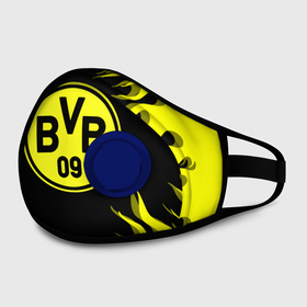 Маска из неопрена с принтом BORUSSIA. в городе Новоалтайск, неопрен 100% | Форма огибающая нос. Резинки для ушей с дополнительной резинкой на затылке. Клапан для выдоха для активного дыхания при занятиях спортом. Эластичный материал маски и окантовки для лучшего растяжения и прилегания маски.  | borussia | fc | football | football club | sport | боруссия | боруссия дортмунд | дортмунда | немецкий футбольный клуб | спорт | уефа | униформа | фирменные цвета | фк | футбол | футбольный клуб