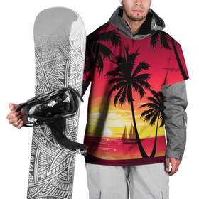 Накидка на куртку 3D с принтом ПАЛЬМЫ , 100% полиэстер |  | Тематика изображения на принте: summer | tropic | жара | летний | лето | отдых | пальмы | природа | текстура | тропикано | тропики