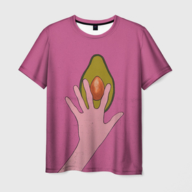 Мужская футболка 3D с принтом avocado , 100% полиэфир | прямой крой, круглый вырез горловины, длина до линии бедер | vegan | веган | веганство | вегетарианец | вегетарианство | еда | зеленый | земля | зож | листья | мир | охрана | позиция | природа