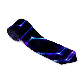 Галстук 3D с принтом Технологии будущее нано броня в Петрозаводске, 100% полиэстер | Длина 148 см; Плотность 150-180 г/м2 | блоки | броня | будущее | геометрия | детали | линии | нано | неон | программистам | свет | синий | схема | текстура | техно | технологии | ультра | фиолетовый