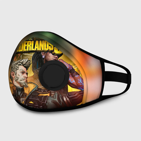 Маска из неопрена с принтом Borderlands 3. в городе Новоалтайск, неопрен 100% | Форма огибающая нос. Резинки для ушей с дополнительной резинкой на затылке. Клапан для выдоха для активного дыхания при занятиях спортом. Эластичный материал маски и окантовки для лучшего растяжения и прилегания маски.  | borderlands | borderlands legendary collection | esport | games | pbg | бордерлендс | игры | киберспорт | командная экшен пострелушка | пбг | перестрелка | персонажи | стрелок | фантастический шутер