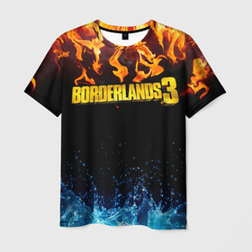 Мужская футболка 3D с принтом Borderlands 3. , 100% полиэфир | прямой крой, круглый вырез горловины, длина до линии бедер | borderlands | borderlands legendary collection | esport | games | pbg | бордерлендс | игры | киберспорт | командная экшен пострелушка | пбг | перестрелка | персонажи | стрелок | фантастический шутер