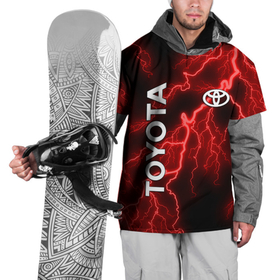 Накидка на куртку 3D с принтом TOYOTA в Новосибирске, 100% полиэстер |  | Тематика изображения на принте: toyota | авто | автомобиль | логотип | марка | машина | молния | надпись | текстура | тоета | тойота