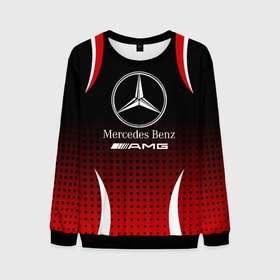 Мужской свитшот 3D с принтом Mercedes-Benz в Курске, 100% полиэстер с мягким внутренним слоем | круглый вырез горловины, мягкая резинка на манжетах и поясе, свободная посадка по фигуре | amg | mercedes | mercedes значок | mercedes лого | mercedes марка | амг | бенц | лого автомобиля | логотип мерседес | мерин | мерс | мерседес | мерседес бенз | мерседес лого | мерседес эмблема
