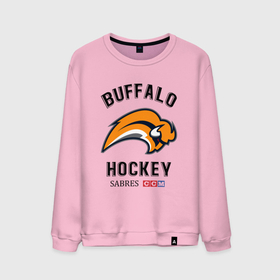 Мужской свитшот хлопок с принтом BUFFALO SABRES NHL в Тюмени, 100% хлопок |  | buffalo | game | hockey | nhl | sabres | usa | баффоло | зубры | игра | нхл | спорт | сша | шайбу