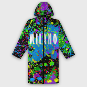 Дождевик унисекс 3D с принтом Milano в городе Новоалтайск,  |  | fashion | italy | milano | paint | vanguard | авангард | италия | краска | милан | мода | надпись | текст | фраза