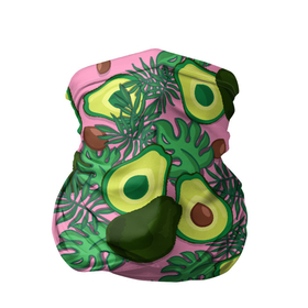 Бандана-труба 3D с принтом avocado , 100% полиэстер, ткань с особыми свойствами — Activecool | плотность 150‒180 г/м2; хорошо тянется, но сохраняет форму | Тематика изображения на принте: avocado | авокадо | веганство | вегетарианство | еда | зеленый | земля | зож | листья | овощи | позиция | природа | фрукты