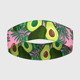 Повязка на голову 3D с принтом avocado ,  |  | avocado | авокадо | веганство | вегетарианство | еда | зеленый | земля | зож | листья | овощи | позиция | природа | фрукты