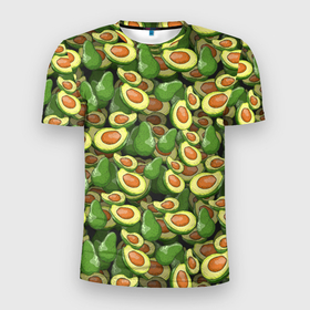 Мужская футболка 3D спортивная с принтом avocado в Тюмени, 100% полиэстер с улучшенными характеристиками | приталенный силуэт, круглая горловина, широкие плечи, сужается к линии бедра | avocado | авокадо | веганство | вегетарианство | еда | зеленый | земля | зож | листья | овощи | позиция | природа | фрукты