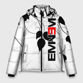 Мужская зимняя куртка 3D с принтом Eminem в Екатеринбурге, верх — 100% полиэстер; подкладка — 100% полиэстер; утеплитель — 100% полиэстер | длина ниже бедра, свободный силуэт Оверсайз. Есть воротник-стойка, отстегивающийся капюшон и ветрозащитная планка. 

Боковые карманы с листочкой на кнопках и внутренний карман на молнии. | Тематика изображения на принте: aftermath | hip | hop | kamikaze | music | music to be murdered by | rap | remastered | vevo | маршалл брюс мэтерс | слим шейди | эминем