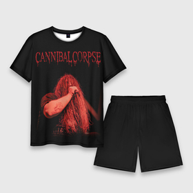 Мужской костюм с шортами 3D с принтом Cannibal Corpse 6 в Екатеринбурге,  |  | canibal corpse | cannibal copse | death | metal | канибал корс | каннибал корпс | метал