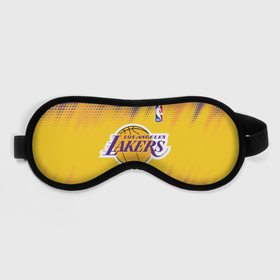 Маска для сна 3D с принтом Los Angeles Lakers в Екатеринбурге, внешний слой — 100% полиэфир, внутренний слой — 100% хлопок, между ними — поролон |  | basketball | game | lakers | los angeles | los angeles lakers | nba | sport | баскетбол | игра | лейкерс | лос анджелес | лос анджелес лейкерс | нба | спорт