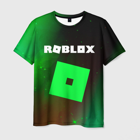 Мужская футболка 3D с принтом ROBLOX   РОБЛОКС в Новосибирске, 100% полиэфир | прямой крой, круглый вырез горловины, длина до линии бедер | blocks | blox | game | games | logo | minecraft | mobile | online | roblocks | roblox | robux | studio | блоки | игра | игры | квадрат | квадратик | кщидщч | лого | логотип | майнкрафт | онлайн | роблокс | робукс | символ | символы | студия