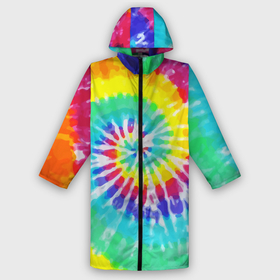 Дождевик унисекс 3D с принтом TIE DYE СТЕНА в городе Новоалтайск,  |  | abstract | abstraction | color | geometry | paitnt | psy | абстракция | геометрия | краски | неоновые | психоделика