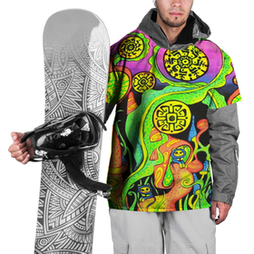 Накидка на куртку 3D с принтом КИСЛОТА   КИСЛОТНЫЙ , 100% полиэстер |  | Тематика изображения на принте: abstract | abstraction | color | geometry | paitnt | psy | абстракция | геометрия | краски | неоновые | психоделика