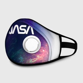 Маска из неопрена с принтом NASA / НАСА в городе Новоалтайск, неопрен 100% | Форма огибающая нос. Резинки для ушей с дополнительной резинкой на затылке. Клапан для выдоха для активного дыхания при занятиях спортом. Эластичный материал маски и окантовки для лучшего растяжения и прилегания маски.  | galaxy | man | nasa | planet | planets | space | spaceman | spacex | star | stars | univerce | yfcf | астронавт | вселенная | галактика | галактики | звезда | звезды | космонавт | космонавты | космос | луна | наса | планета | планеты | тфыф