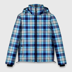 Мужская зимняя куртка 3D с принтом The Gentlemen Blue в Тюмени, верх — 100% полиэстер; подкладка — 100% полиэстер; утеплитель — 100% полиэстер | длина ниже бедра, свободный силуэт Оверсайз. Есть воротник-стойка, отстегивающийся капюшон и ветрозащитная планка. 

Боковые карманы с листочкой на кнопках и внутренний карман на молнии. | Тематика изображения на принте: boys | cell | gentlmen | pattern | боевик | гайричи | геометрия | джентельмены | джентльмен | квадраты | клетка | клетчатый | комедия | криминал | линии | мужские | пацанские | полоска | полосы | текстура | узор