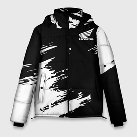 Мужская зимняя куртка 3D с принтом HONDA в Петрозаводске, верх — 100% полиэстер; подкладка — 100% полиэстер; утеплитель — 100% полиэстер | длина ниже бедра, свободный силуэт Оверсайз. Есть воротник-стойка, отстегивающийся капюшон и ветрозащитная планка. 

Боковые карманы с листочкой на кнопках и внутренний карман на молнии. | 2020 | car | cbr1100xx | cbr600rr | civic | cr v | crv | gyro | honda | pcx | review | roadster | steed | test | авто | хонда | хонда срв