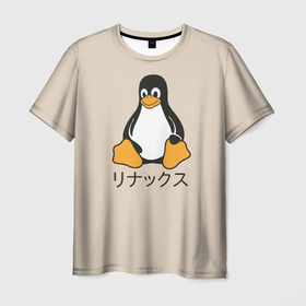 Мужская футболка 3D с принтом Linux , 100% полиэфир | прямой крой, круглый вырез горловины, длина до линии бедер | engineer | math | nerd | sience | инженер