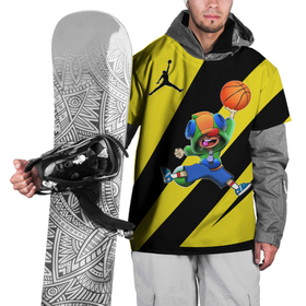 Накидка на куртку 3D с принтом Brawl STARS (баскетбол) в Санкт-Петербурге, 100% полиэстер |  | brawl | leon | moba | stars | supercell | баскетбол | игра | коллаборация | коллаж | паттерн
