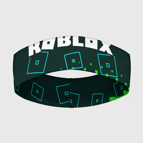 Повязка на голову 3D с принтом ROBLOX   РОБЛОКС ,  |  | blocks | blox | game | games | logo | minecraft | mobile | online | roblocks | roblox | robux | studio | блоки | игра | игры | квадрат | квадратик | кщидщч | лого | логотип | майнкрафт | онлайн | роблокс | робукс | символ | символы | студия