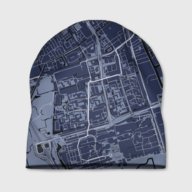 Шапка 3D с принтом генплан города в Новосибирске, 100% полиэстер | универсальный размер, печать по всей поверхности изделия | architecture | general plan 
architect | архитектор | архитектура | генплан | знание