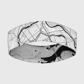 Повязка на голову 3D с принтом генплан в Тюмени,  |  | architecture | general plan 
architect | архитектор | архитектура | генплан | знание