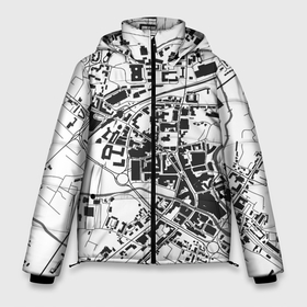 Мужская зимняя куртка 3D с принтом генплан в Новосибирске, верх — 100% полиэстер; подкладка — 100% полиэстер; утеплитель — 100% полиэстер | длина ниже бедра, свободный силуэт Оверсайз. Есть воротник-стойка, отстегивающийся капюшон и ветрозащитная планка. 

Боковые карманы с листочкой на кнопках и внутренний карман на молнии. | architecture | general plan 
architect | архитектор | архитектура | генплан | знание