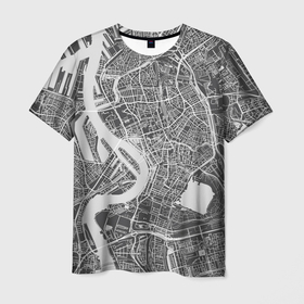 Мужская футболка 3D с принтом генплан в Белгороде, 100% полиэфир | прямой крой, круглый вырез горловины, длина до линии бедер | architecture | general plan 
architect | архитектор | архитектура | генплан | знание