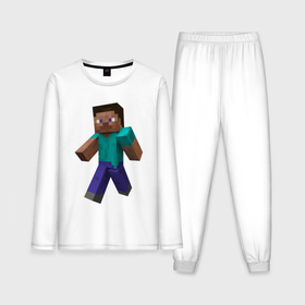 Мужская пижама с лонгсливом хлопок с принтом Minecraft персонаж в Петрозаводске,  |  | minecraft | копатель | кубики | майкрафт | майнкрафт | мморг | мультиплеер | пиксели | пиксельная игра | развивающая игра | рпг | строительство | стройка
