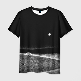 Мужская футболка 3D с принтом Broken в Петрозаводске, 100% полиэфир | прямой крой, круглый вырез горловины, длина до линии бедер | broken | берсерк | гатс | манга | черный мечник