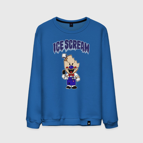 Мужской свитшот хлопок с принтом Ice Scream в Новосибирске, 100% хлопок |  | horror | ice scream | neighborhood | аркадный | хоррор