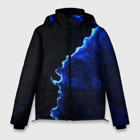 Мужская зимняя куртка 3D с принтом Ночное небо Космос 3D в Петрозаводске, верх — 100% полиэстер; подкладка — 100% полиэстер; утеплитель — 100% полиэстер | длина ниже бедра, свободный силуэт Оверсайз. Есть воротник-стойка, отстегивающийся капюшон и ветрозащитная планка. 

Боковые карманы с листочкой на кнопках и внутренний карман на молнии. | Тематика изображения на принте: звёзды | космос | небо. | неоновые принты | ночное небо | созвездия