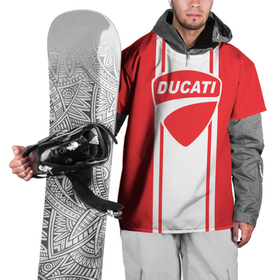 Накидка на куртку 3D с принтом DUCATI в Екатеринбурге, 100% полиэстер |  | Тематика изображения на принте: ducati | moto | дукати | мото | мотоспорт