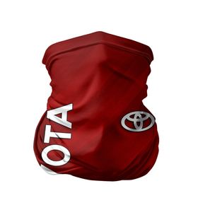 Бандана-труба 3D с принтом TOYOTA в городе Новоалтайск, 100% полиэстер, ткань с особыми свойствами — Activecool | плотность 150‒180 г/м2; хорошо тянется, но сохраняет форму | toyota | авто | автомобиль | логотип | марка | машина | надпись | текстура | тоета | тойота