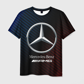Мужская футболка 3D с принтом MERCEDES / МЕРСЕДЕС в Новосибирске, 100% полиэфир | прямой крой, круглый вырез горловины, длина до линии бедер | amg | auto | bens | benz | logo | merc | mercedes | mercedes benz | mersedes | moto | new | star | vthctltc | авто | амг | бенц | звезда | класс | лого | логотип | мерин | мерс | мерседес | мерседес бенц | мото | новый | символ | символы | ьуксуву