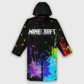 Дождевик унисекс 3D с принтом Minecraft в Ханты-Майнсийске,  |  | Тематика изображения на принте: craft | creeper | dungeon | dungeons | earth | game | logo | mine | minecraft | mobile | online | дунгеонс | земля | зомби | игра | крипер | лого | майкрафт | майнкрафт | мобайл | онлайн | подземелье | подземелья
