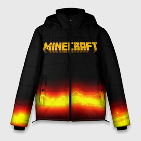 Мужская зимняя куртка 3D с принтом Minecraft в Белгороде, верх — 100% полиэстер; подкладка — 100% полиэстер; утеплитель — 100% полиэстер | длина ниже бедра, свободный силуэт Оверсайз. Есть воротник-стойка, отстегивающийся капюшон и ветрозащитная планка. 

Боковые карманы с листочкой на кнопках и внутренний карман на молнии. | craft | creeper | dungeon | dungeons | earth | game | logo | mine | minecraft | mobile | online | дунгеонс | земля | зомби | игра | крипер | лого | майкрафт | майнкрафт | мобайл | онлайн | подземелье | подземелья