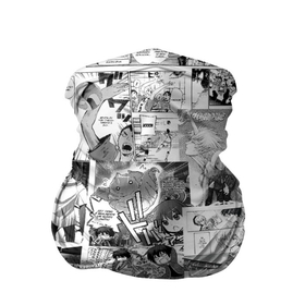 Бандана-труба 3D с принтом MANGA MONOCHROME PATTERN в Кировске, 100% полиэстер, ткань с особыми свойствами — Activecool | плотность 150‒180 г/м2; хорошо тянется, но сохраняет форму | anime | art | comics | manga | texture | аниме | арт | комикс | манга | текстура