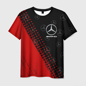 Мужская футболка 3D с принтом MERCEDES / МЕРСЕДЕС в Тюмени, 100% полиэфир | прямой крой, круглый вырез горловины, длина до линии бедер | amg | auto | bens | benz | logo | merc | mercedes | mercedes benz | mersedes | moto | new | star | vthctltc | авто | амг | бенц | звезда | класс | лого | логотип | мерин | мерс | мерседес | мерседес бенц | мото | новый | символ | символы | ьуксуву