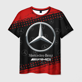 Мужская футболка 3D с принтом MERCEDES   МЕРСЕДЕС в Новосибирске, 100% полиэфир | прямой крой, круглый вырез горловины, длина до линии бедер | amg | auto | bens | benz | logo | merc | mercedes | mercedes benz | mersedes | moto | new | star | vthctltc | авто | амг | бенц | звезда | класс | лого | логотип | мерин | мерс | мерседес | мерседес бенц | мото | новый | символ | символы | ьуксуву