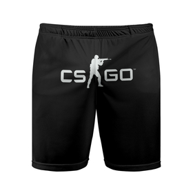 Мужские шорты спортивные с принтом Футболка CS:GO в Белгороде,  |  | counter strike | cs go | cs:go | кс го
