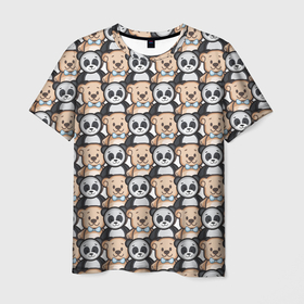 Мужская футболка 3D с принтом МИШКИ , 100% полиэфир | прямой крой, круглый вырез горловины, длина до линии бедер | Тематика изображения на принте: девушкам | детская | детям | женская | животные | медведи | медведь | медвежата | медвежатки | милота | милый | мишка | мишки | панда | пандочки | панды | паттерн