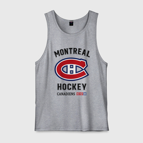 Мужская майка хлопок с принтом MONTREAL CANADIENS , 100% хлопок |  | canadiens | hockey | montreal | nhl | sport | usa | канада | клюшки | монреаль | нхл | спорт | хоккей | шайбу