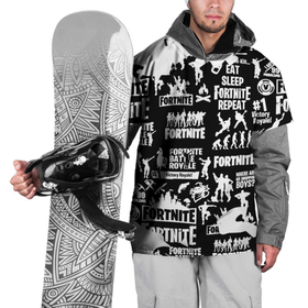 Накидка на куртку 3D с принтом Fortnite  в Белгороде, 100% полиэстер |  | battle | kills | royale | save | season | the | twitch | world | битва | борьба | зомби | королевская | оружие | скины | стратегия | фортнайт