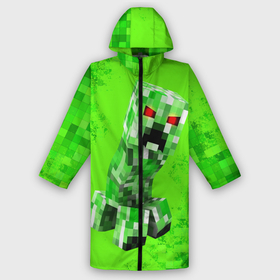 Дождевик унисекс 3D с принтом MINECRAFT CREEPER в городе Новоалтайск,  |  | creeper | game | minecraft | блоки | игра | квадраты | компьютерная | крипер | криппер | майнкрафт | огонь
