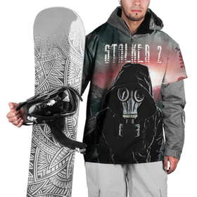 Накидка на куртку 3D с принтом Stalker 2 Зона в Новосибирске, 100% полиэстер |  | chernobyl | атмосфера | атмосферная | аэс | в противогазе | вторая часть | выброс | выход | выхода | дата | ждалкер | зона | лого | молнии | мрак | надпись | отчуждения | пейзаж | противогаз | солдат | сталкер