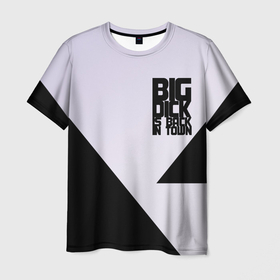 Мужская футболка 3D с принтом МУЖСКАЯ в Санкт-Петербурге, 100% полиэфир | прямой крой, круглый вырез горловины, длина до линии бедер | funny | meme | интернет | мем | надпись | смешная