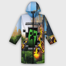 Дождевик унисекс 3D с принтом MINECRAFT   МАЙНКРАФТ в Ханты-Майнсийске,  |  | Тематика изображения на принте: craft | creeper | dungeon | dungeons | earth | game | logo | mine | minecraft | minecraft dungeons | mobile | online | дунгеонс | земля | зомби | игра | крипер | лого | майкрафт | майнкрафт | онлайн | подземелье